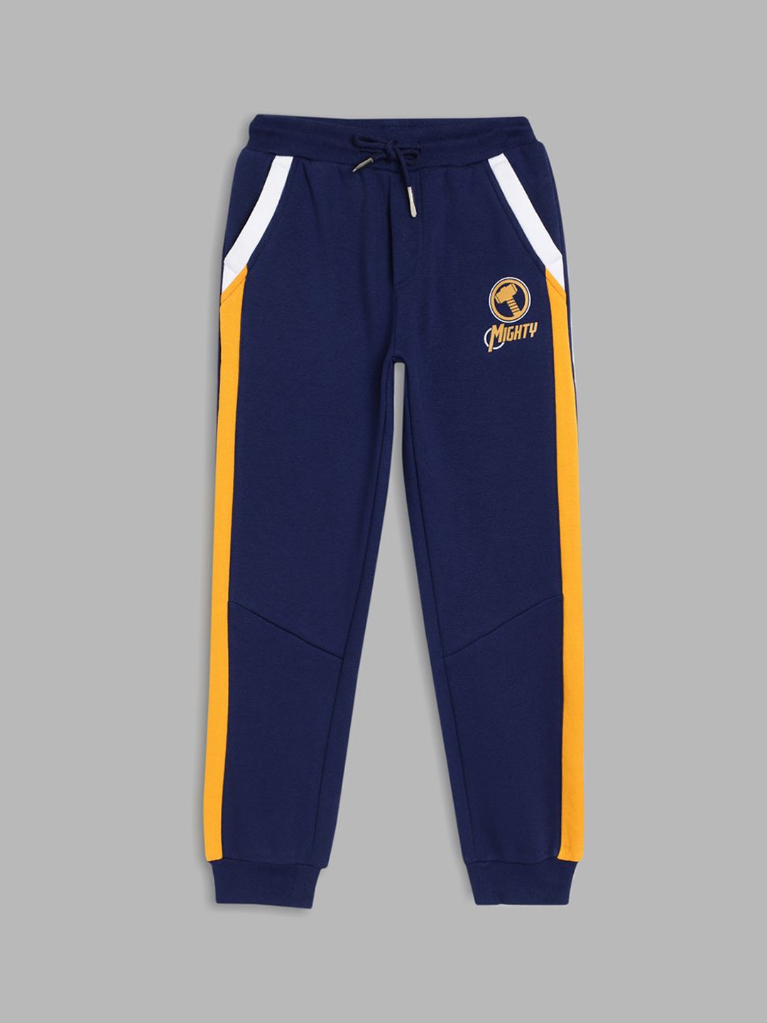 

Blue Giraffe Boys Mid-Rise Jogger Trouser, Navy blue
