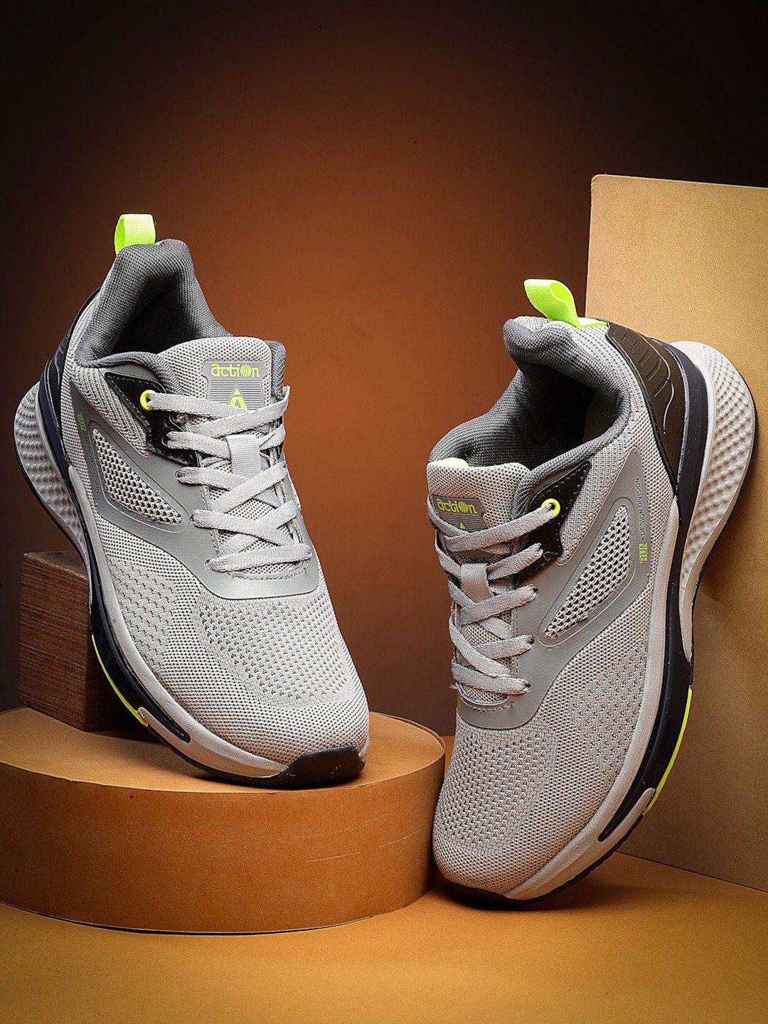 

Action Men Non-Marking Running Shoes, Grey