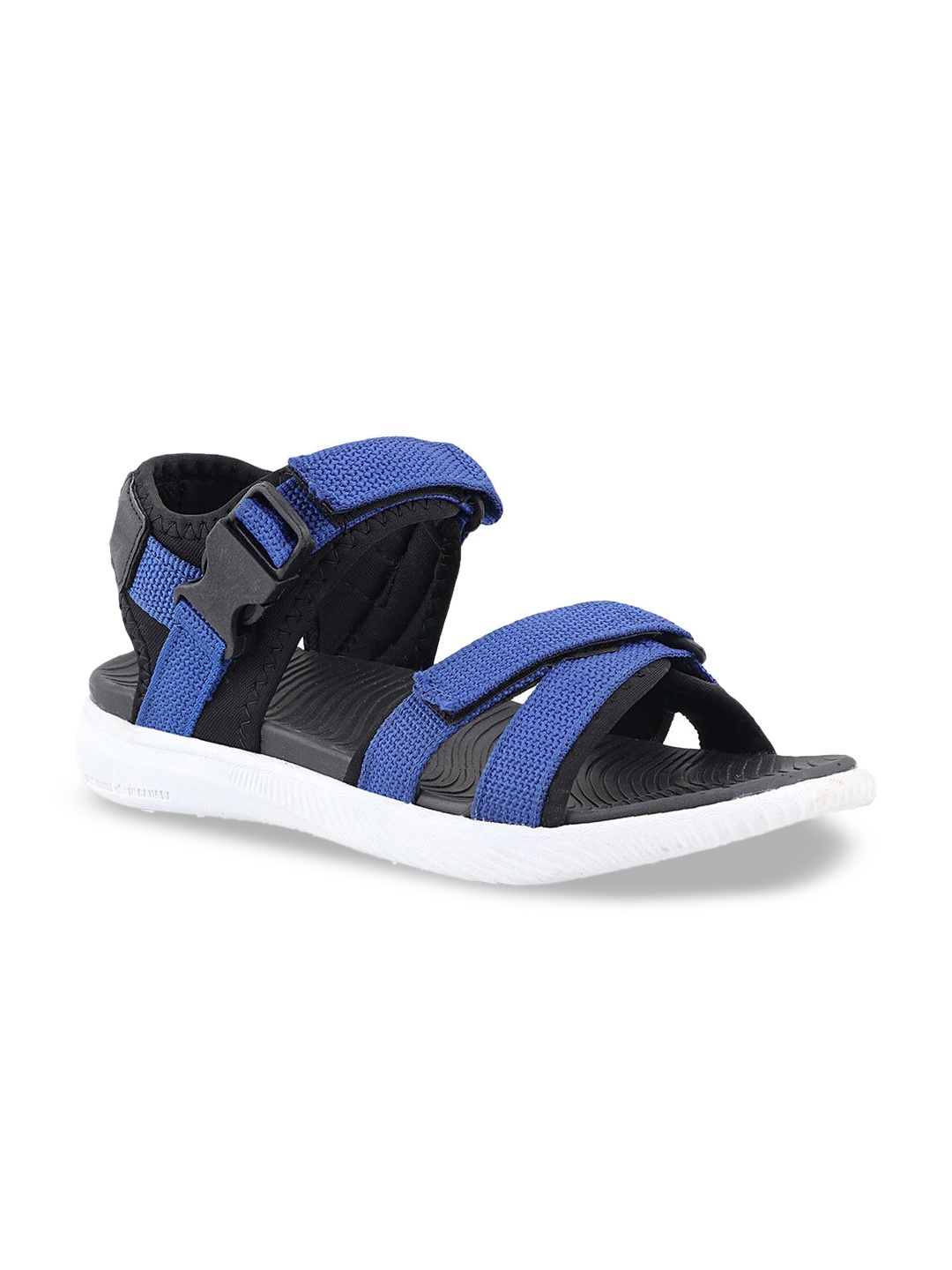 

YK Boys Textured Sports Sandals, Blue