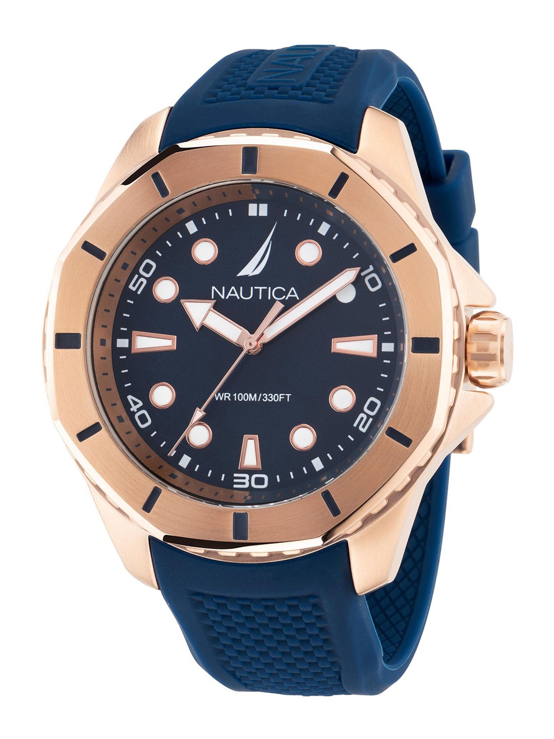 

Nautica Men Dial & Straps Analogue Watch NAPKMS306, Navy blue