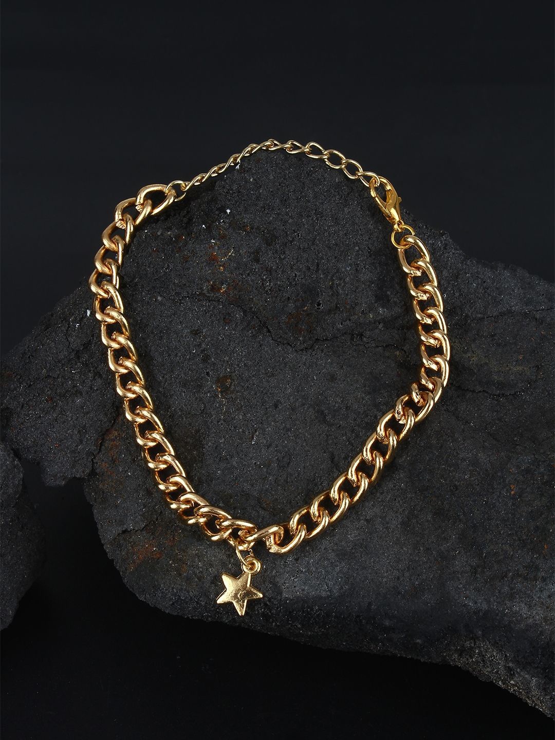 

KPOP Gold-Plated Charm Bracelet