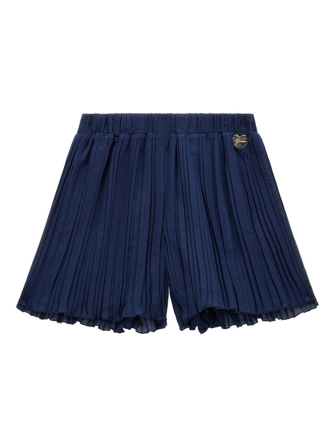 

GUESS kids Girls Solid Regular Fit Shorts, Navy blue