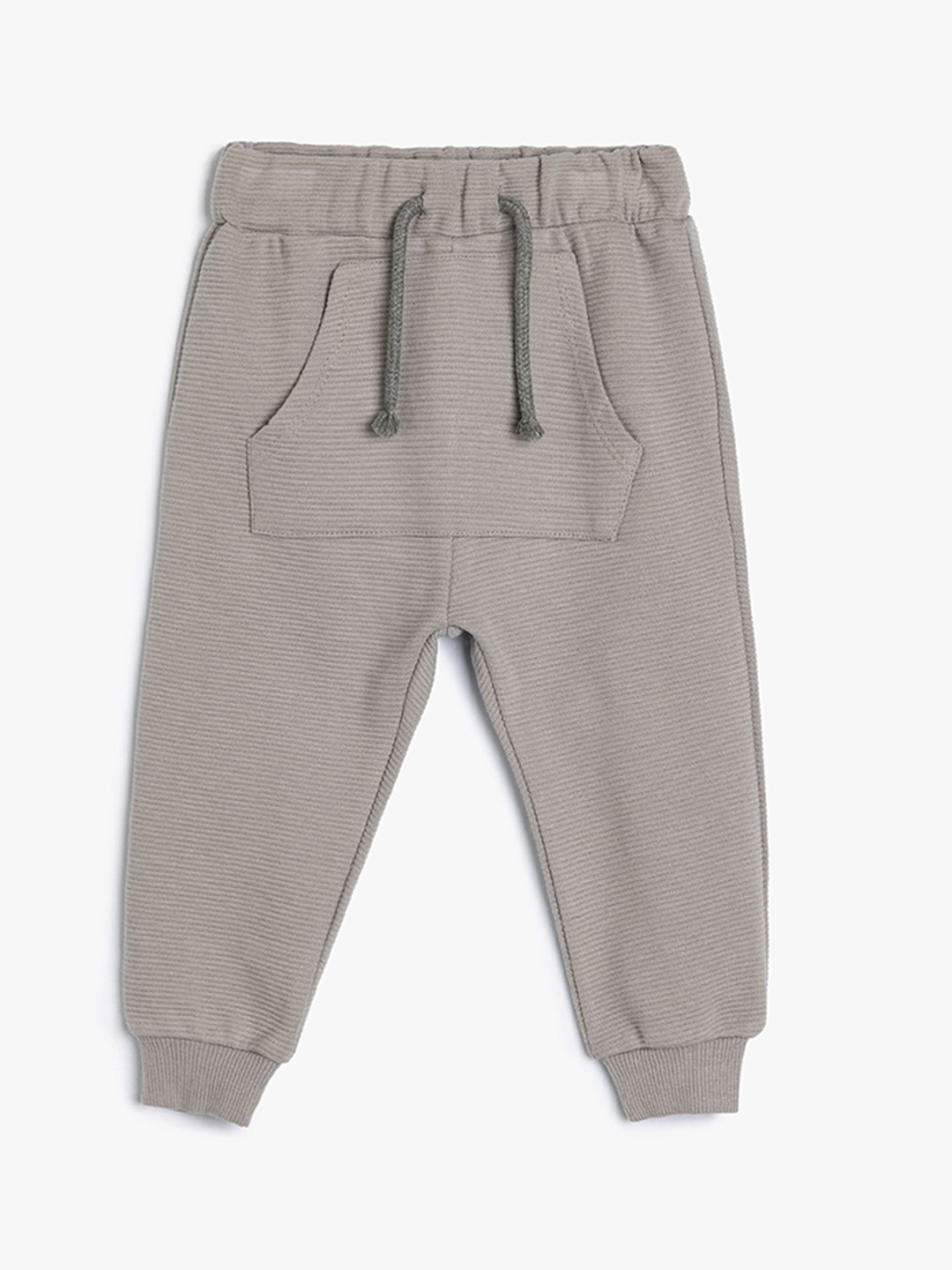 

Koton Boys Cotton Mid Rise Joggers, Grey