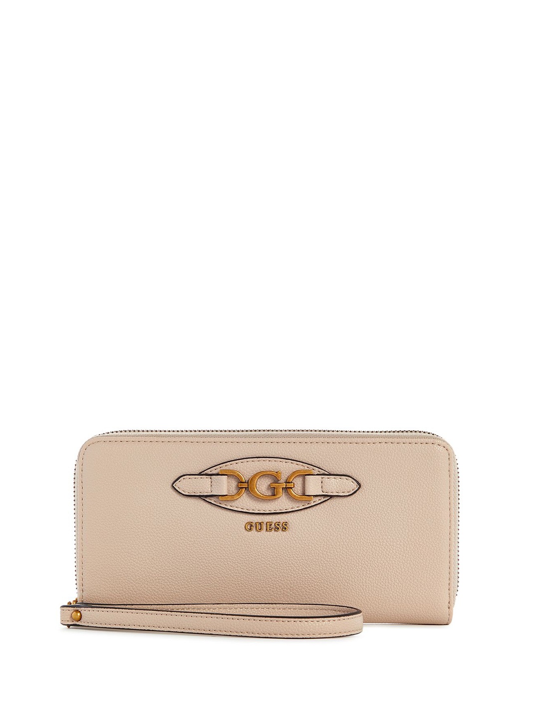 

GUESS Women PU Zip Around Wallet, Pink