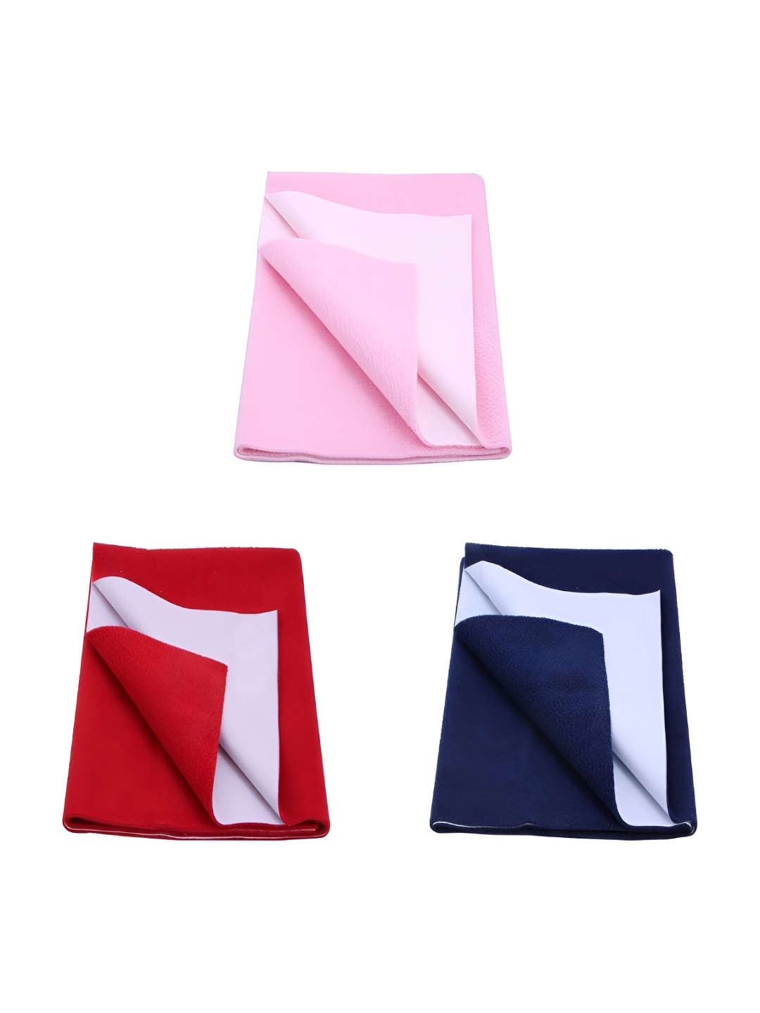 

tundwal's Red & Pink 3 Pieces Water Resistant Mattress Protector