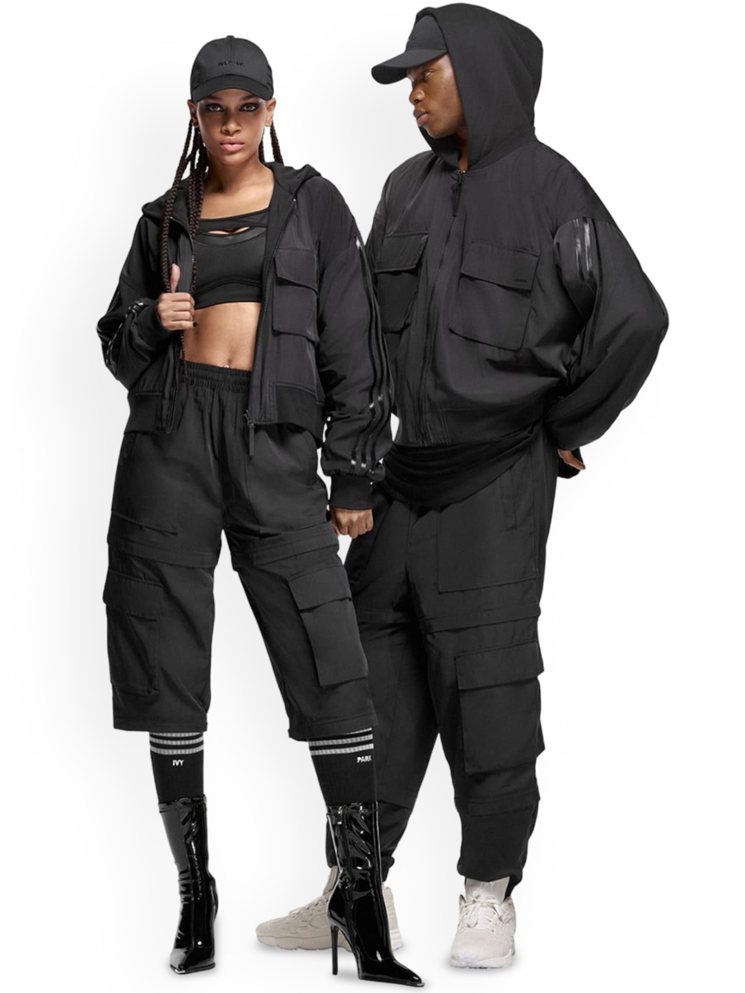 

ADIDAS Originals Unisex Mid-Rise Track Pants, Black