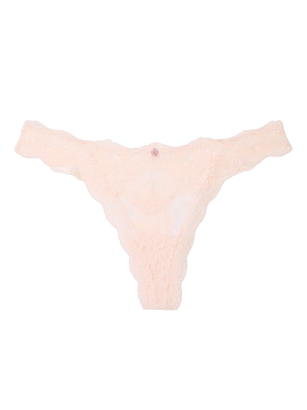

Victoria's Secret Women Self DesignLow-Rise Thong Briefs, Pink