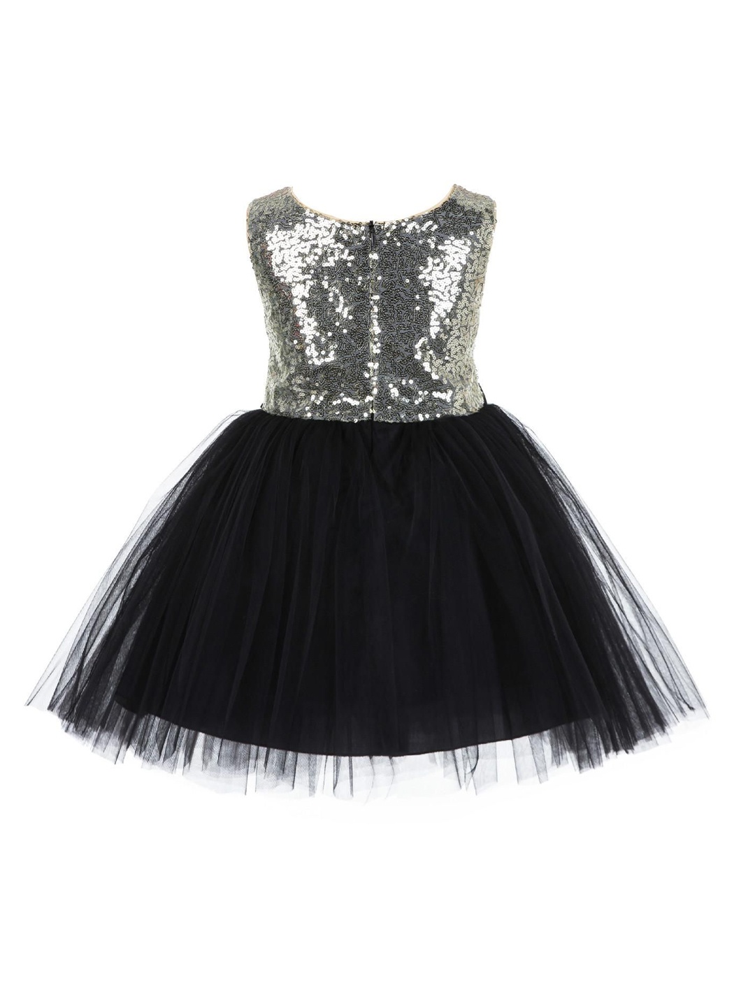 

Wish little Girls Embellished Fit and Flare Dress, Black