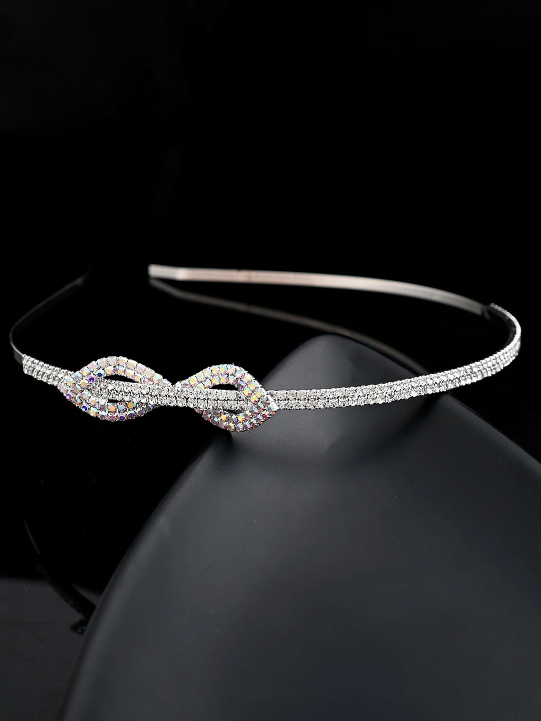 

VOJ Women Embellished Hairband, White