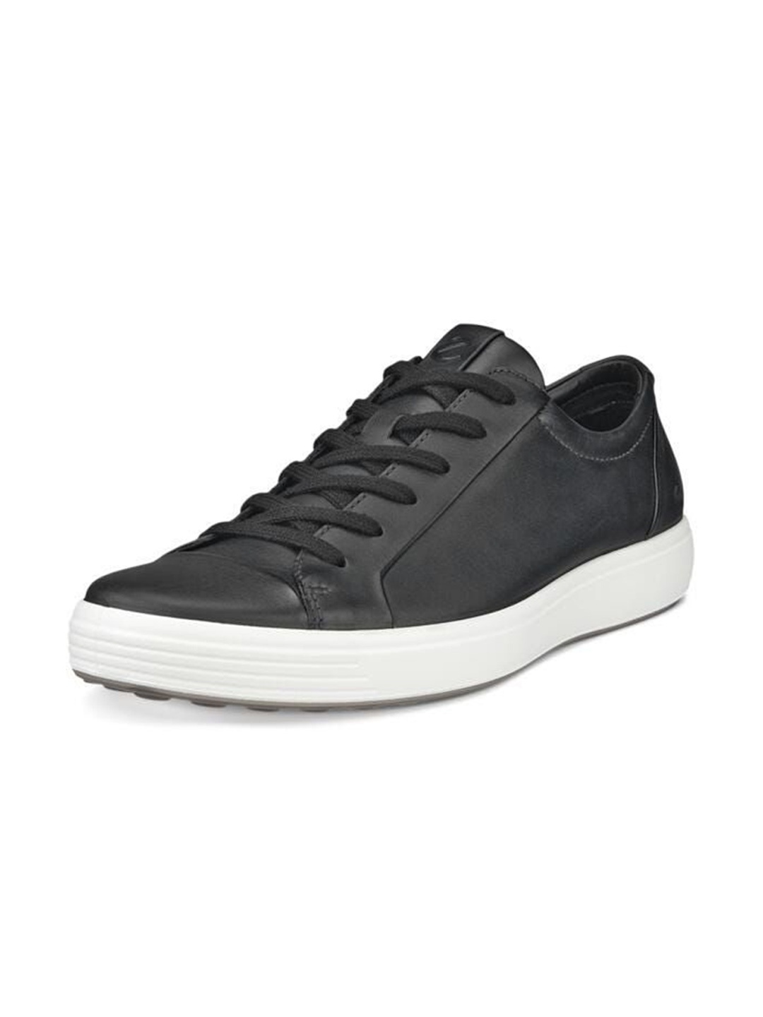 

ECCO Men Soft 7 Leather Sneakers, Black