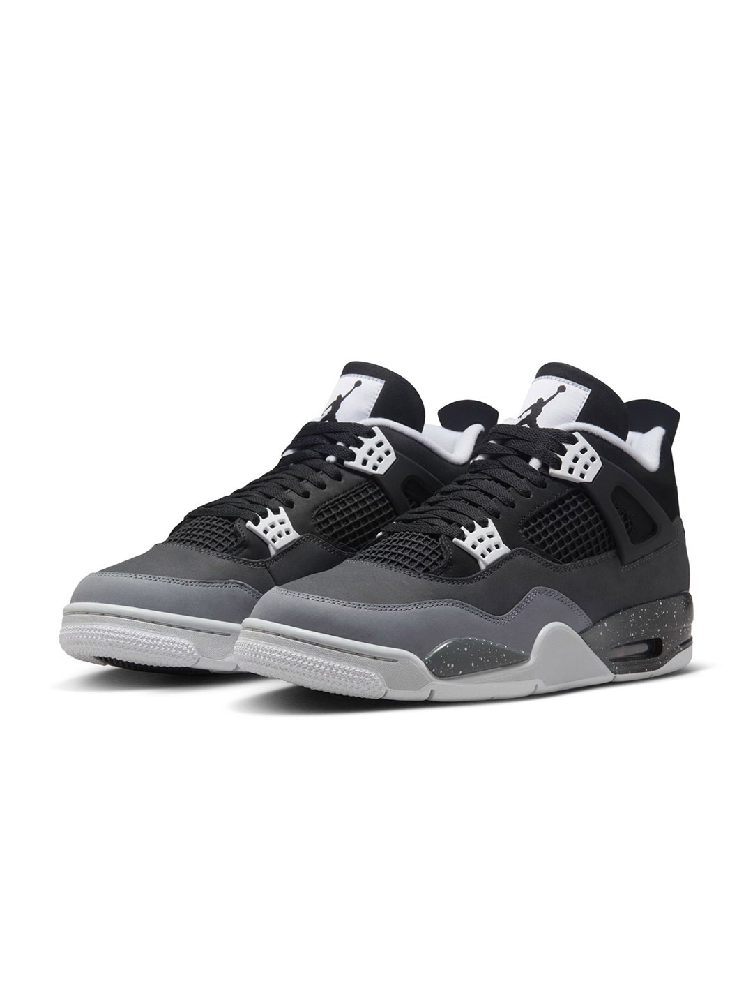 

Nike Air Jordan 4 Retro Colourblocked Men's Shoes, Black