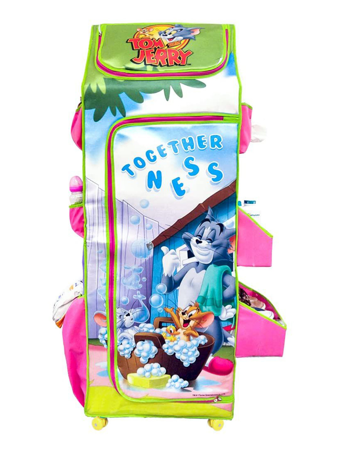 

prettykrafts Blue Printed Fun Closet 5Shelves Drawer Organiser