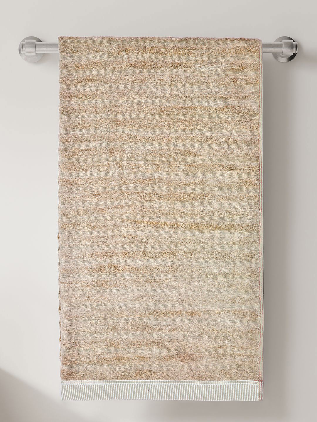 

haus & kinder Grey & White Bamboo 600 GSM Bath Towel