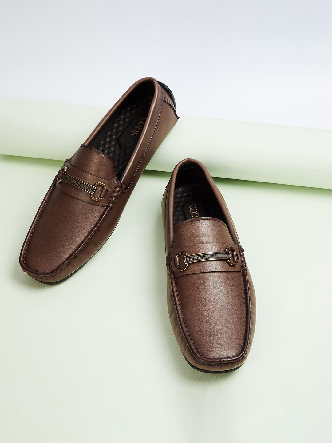 

CODE by Lifestyle Men Driving Shoes, Tan