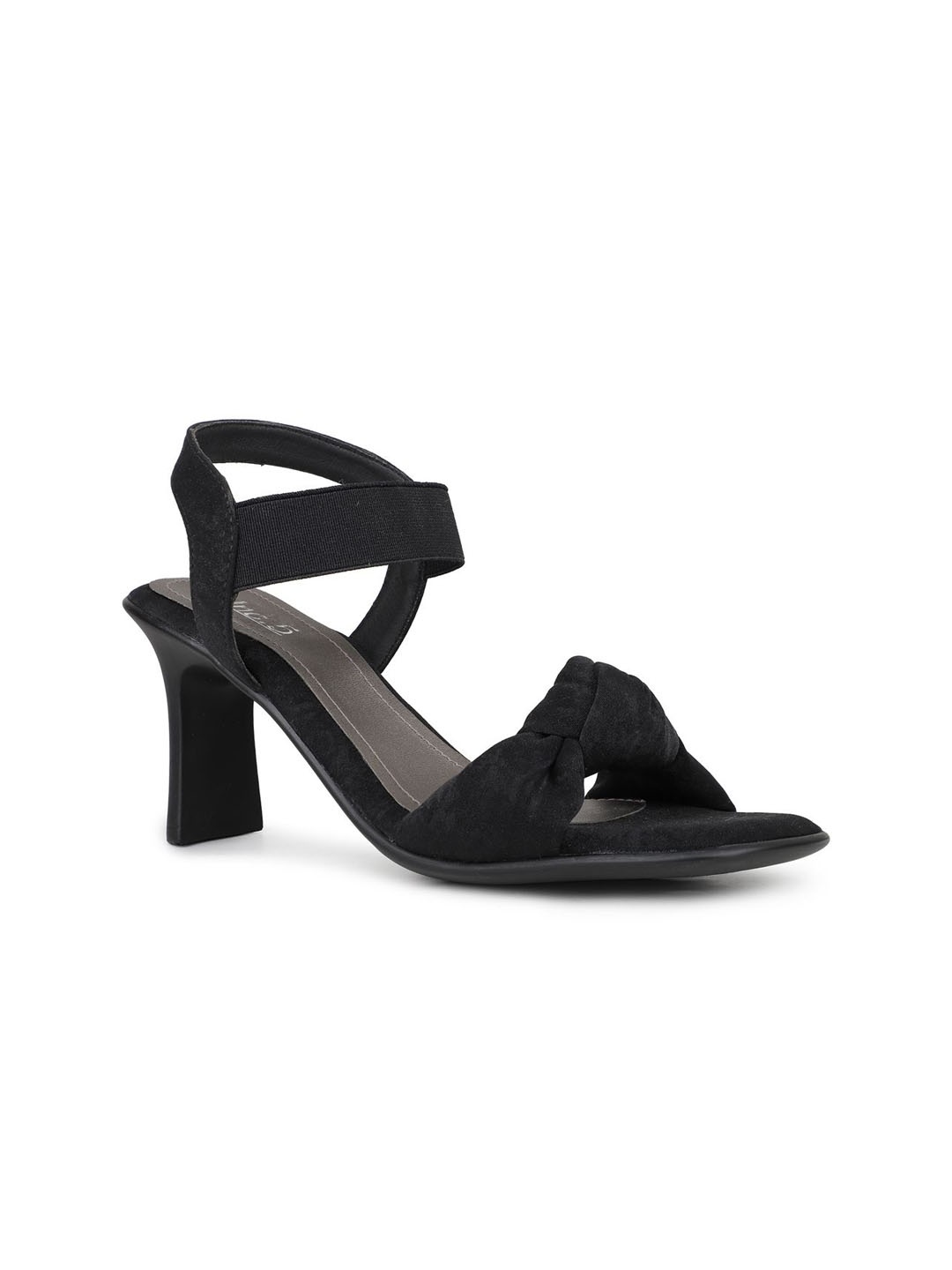 

Inc 5 Solid High-Top Block Sandals, Black