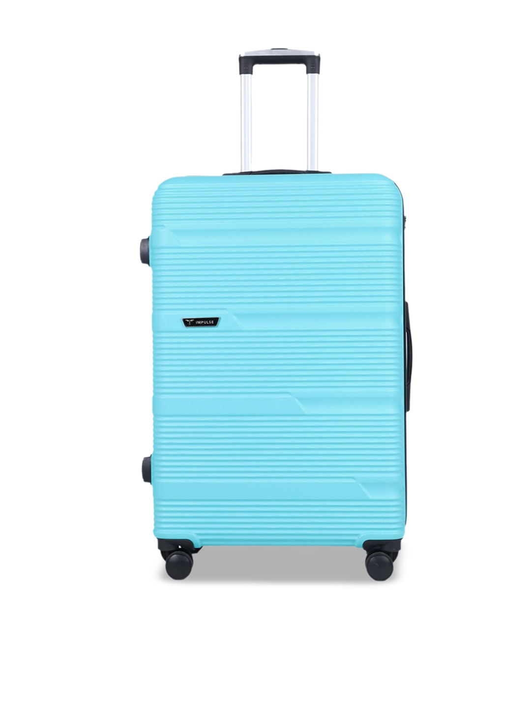 

Impulse Sydney Striped Hard-Sided Medium Trolley Bag, Blue