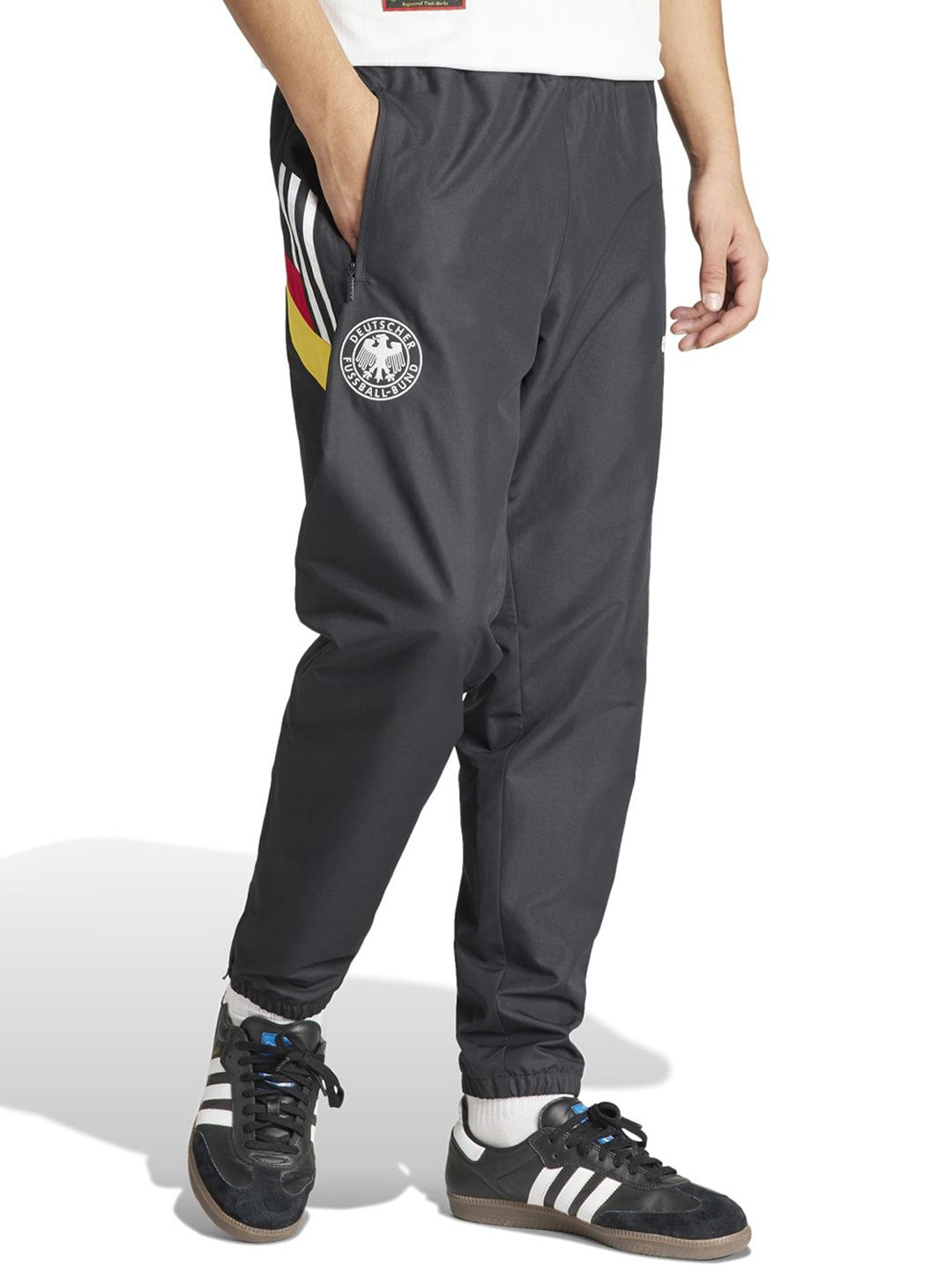 

ADIDAS Dfb Wv Tp 96 Men Track Pants, Black