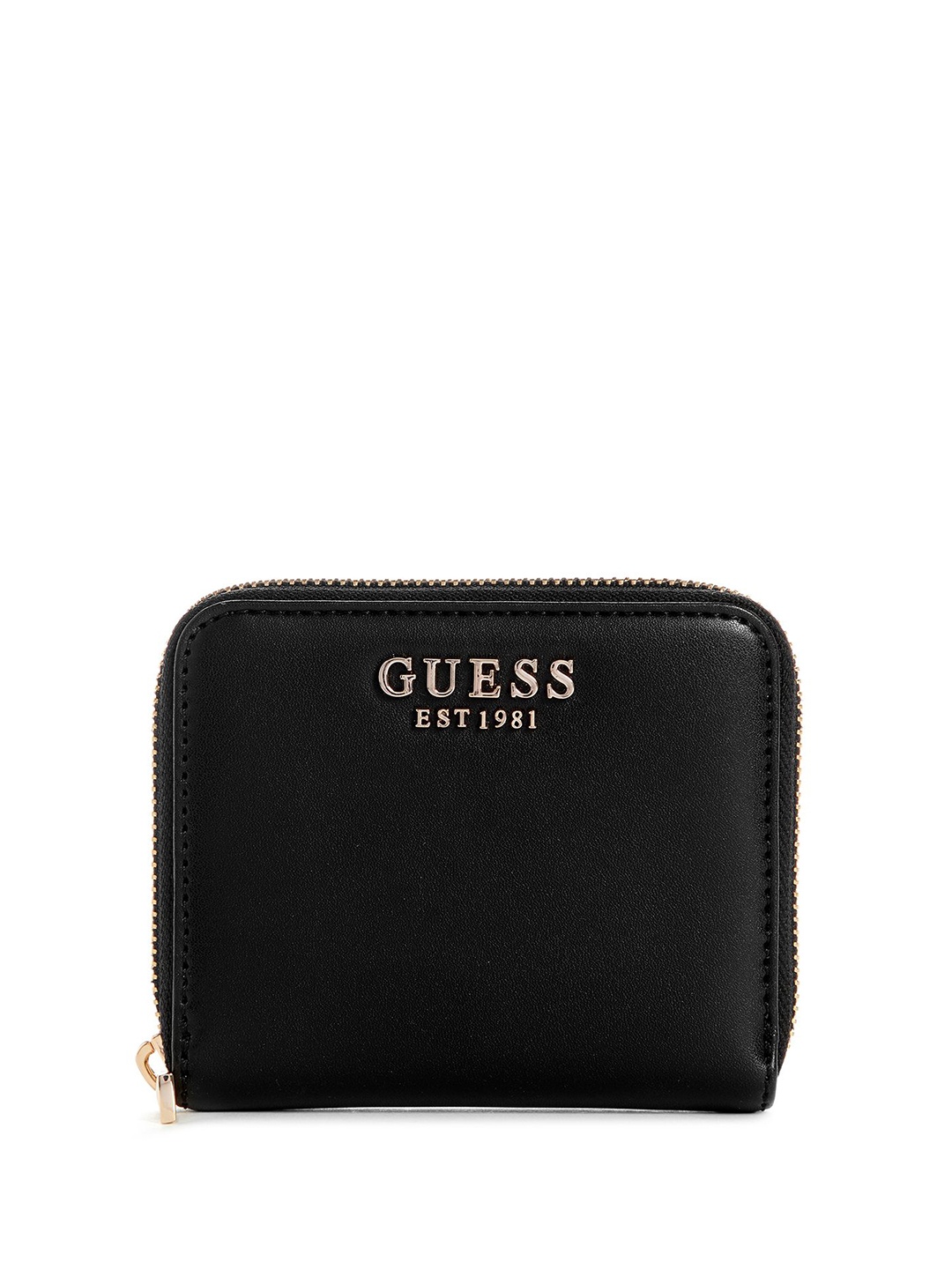 

GUESS Women PU Zip Around Women Wallet, Black