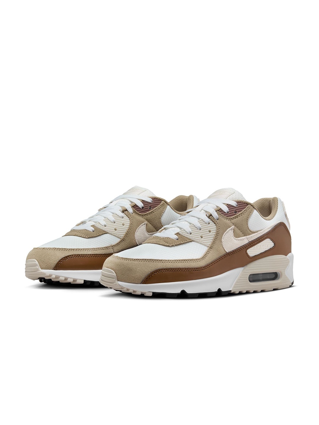 

Nike Air Max 90 Men's Solid Shoes, Brown