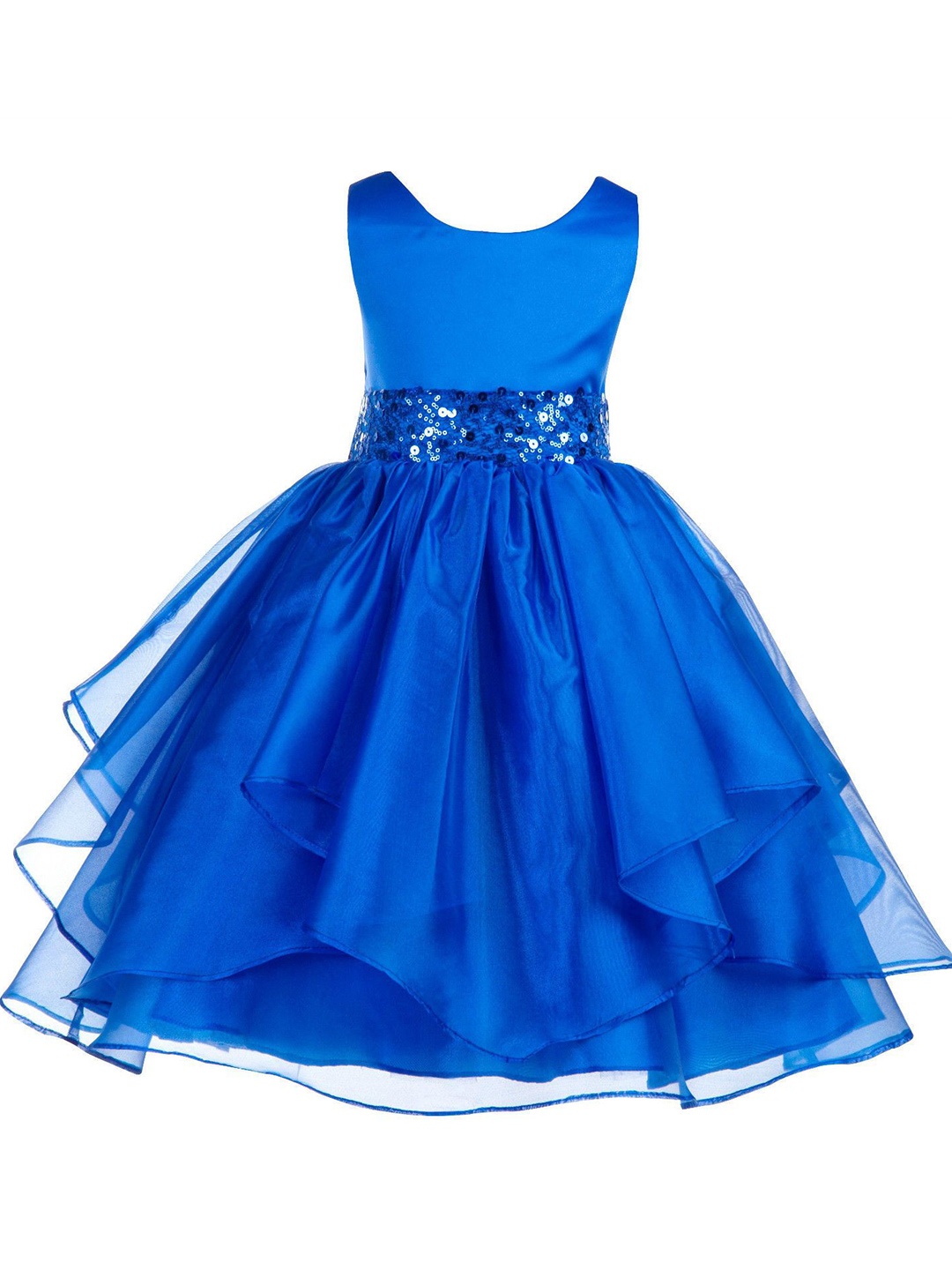 

Wish little Net A-Line Maxi Dress, Blue