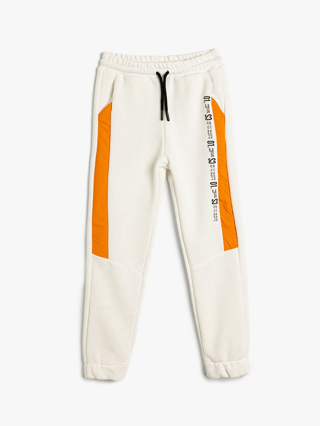 

Koton Boys Cotton Printed Cotton Jogger Track Pants, Beige