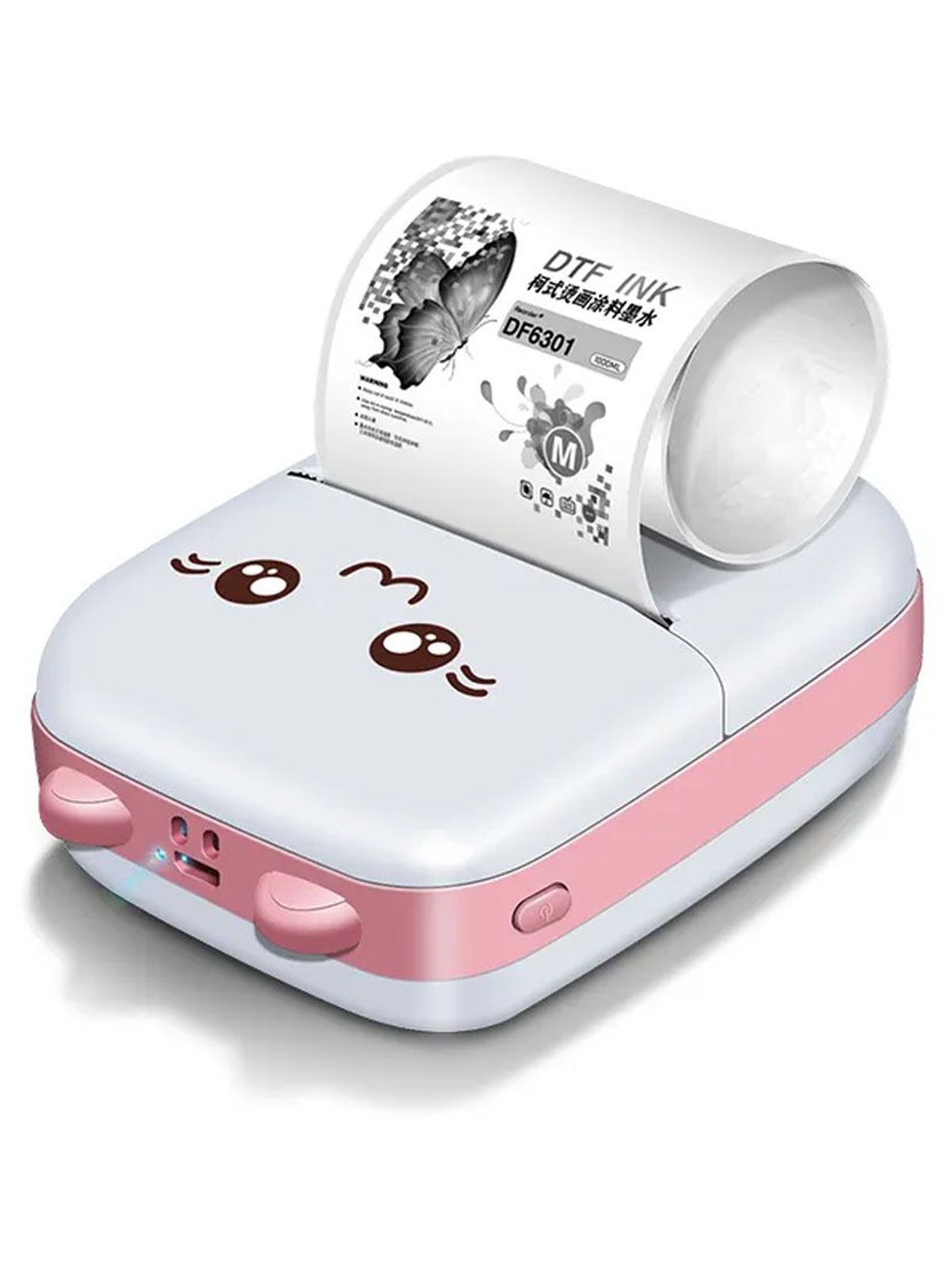 

Adbeni Unisex USB Portable Wireless Mini Printer Toy, White