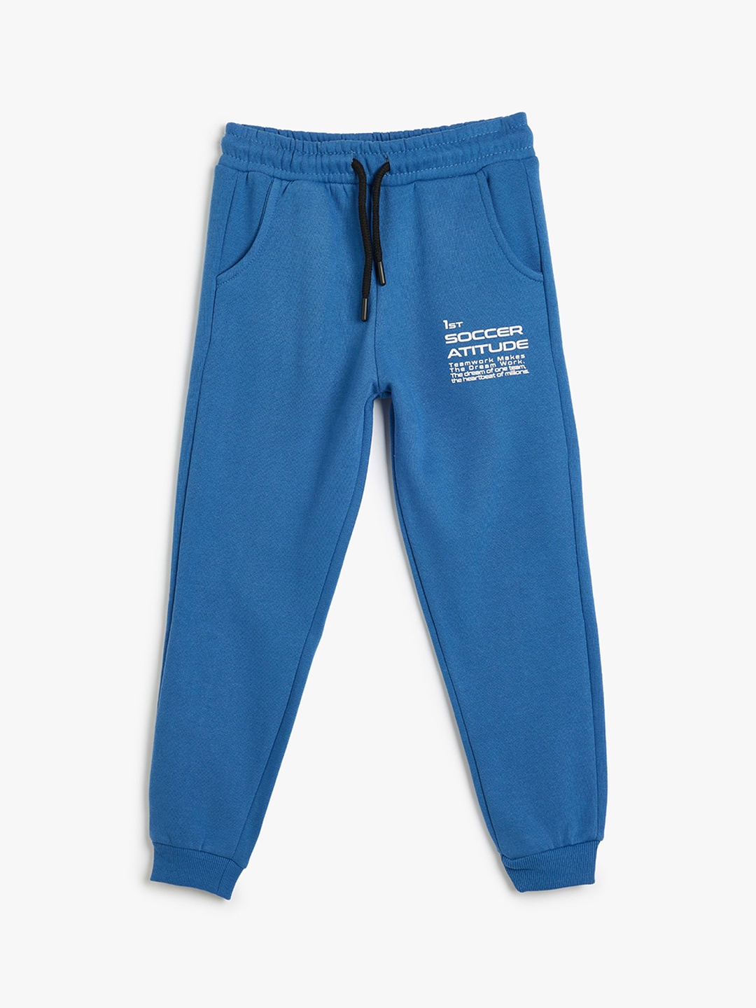

Koton Boys Printed Joggers, Blue