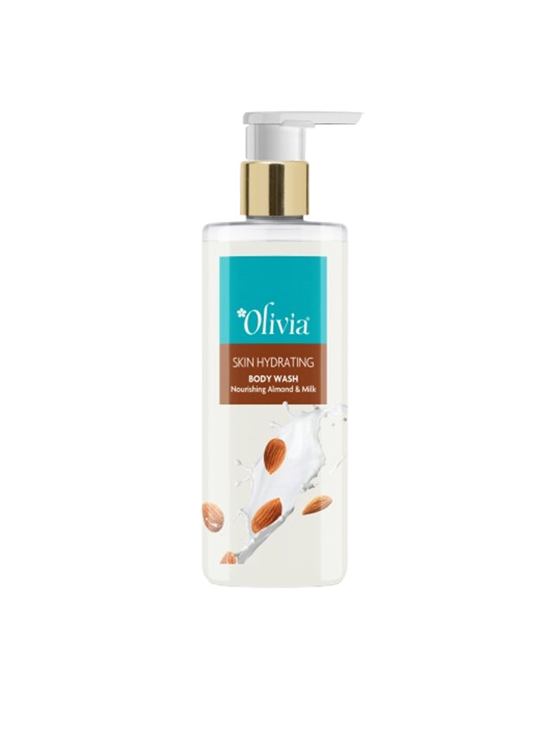 

Olivia Skin Hydrating Body Wash With Nourishing Almond & Milk - 250ml, White