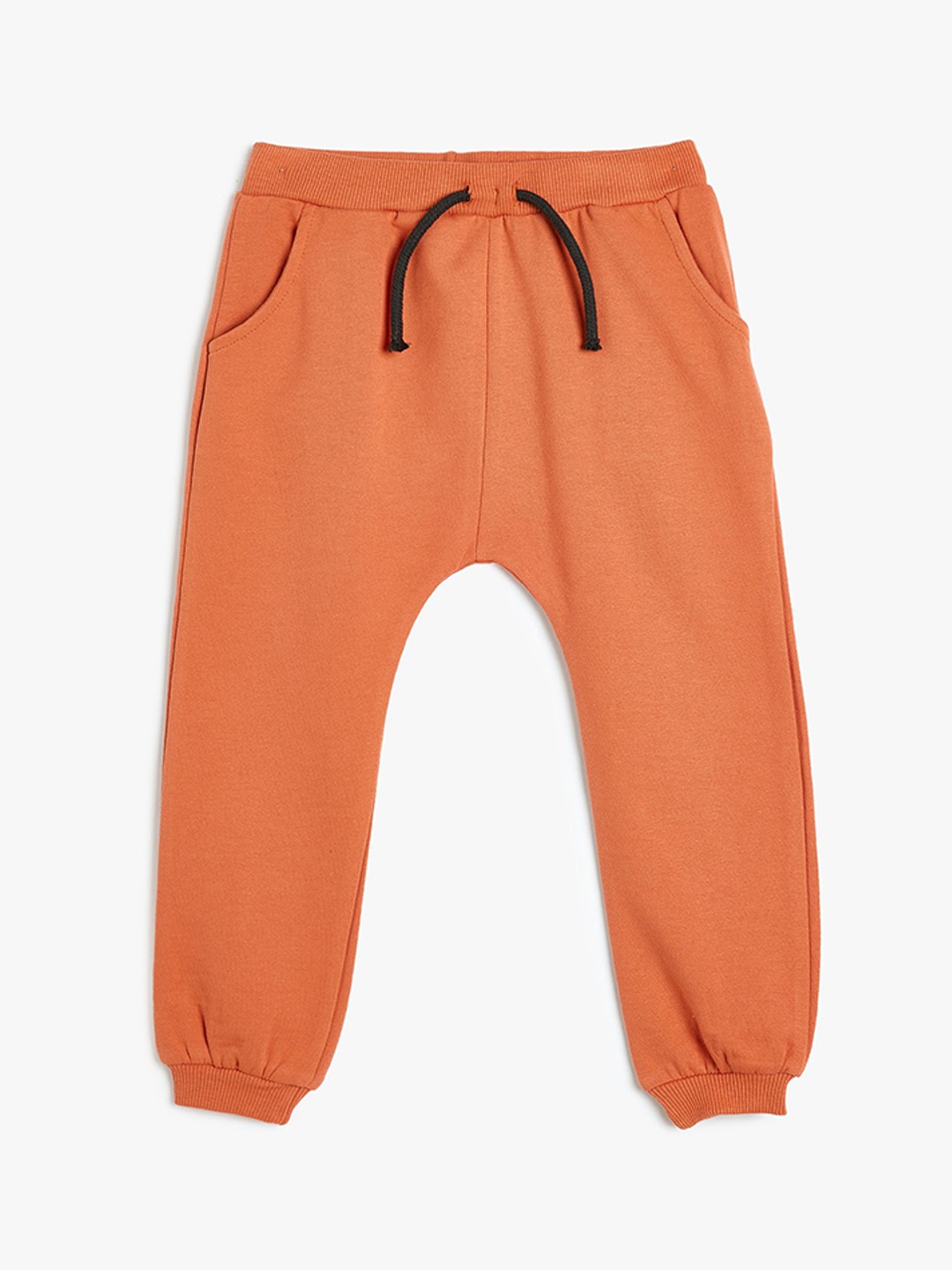 

Koton Boys Mid-Rise Cotton Joggers, Orange
