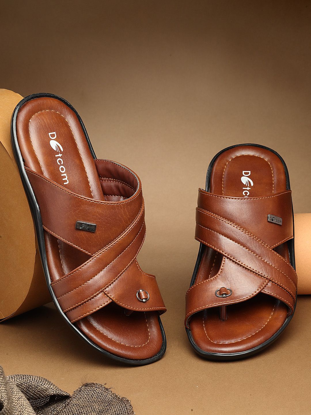 

Action Men Comfort Sandals, Brown