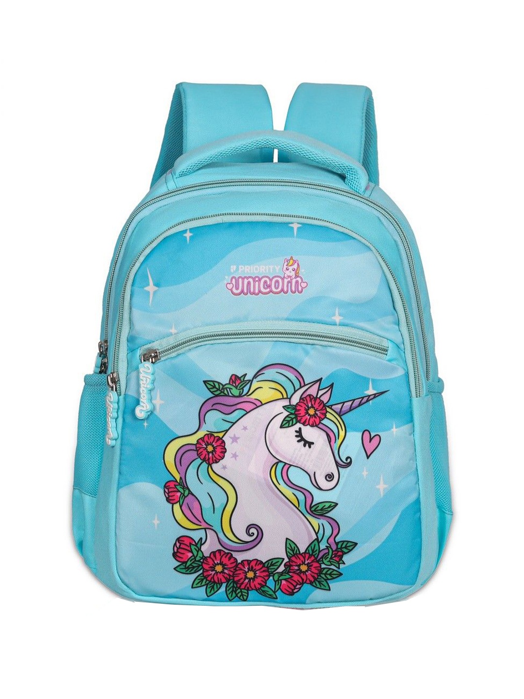 

Priority Kids Unicorn Printed Backpack, Blue