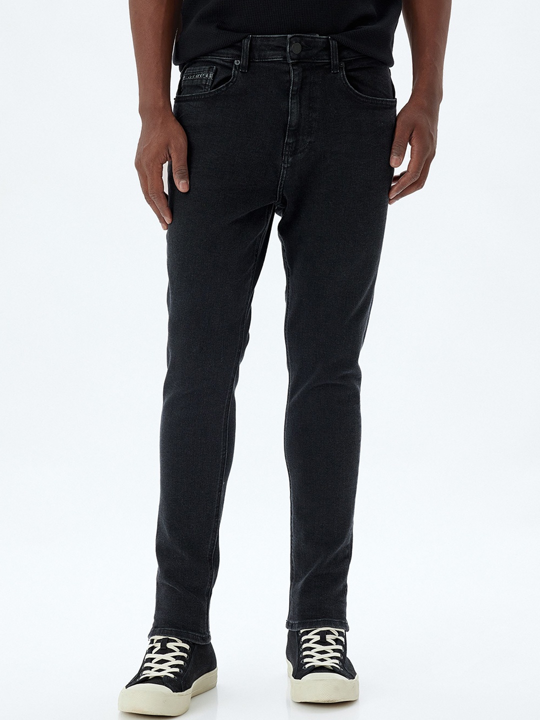

Koton Men Joggers Cottton Trousers, Black