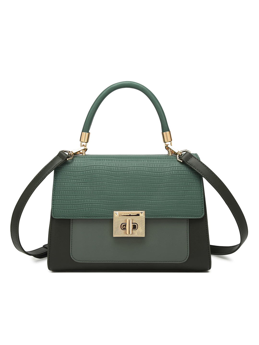 

Diana Korr PU Structured Handheld Bag, Green