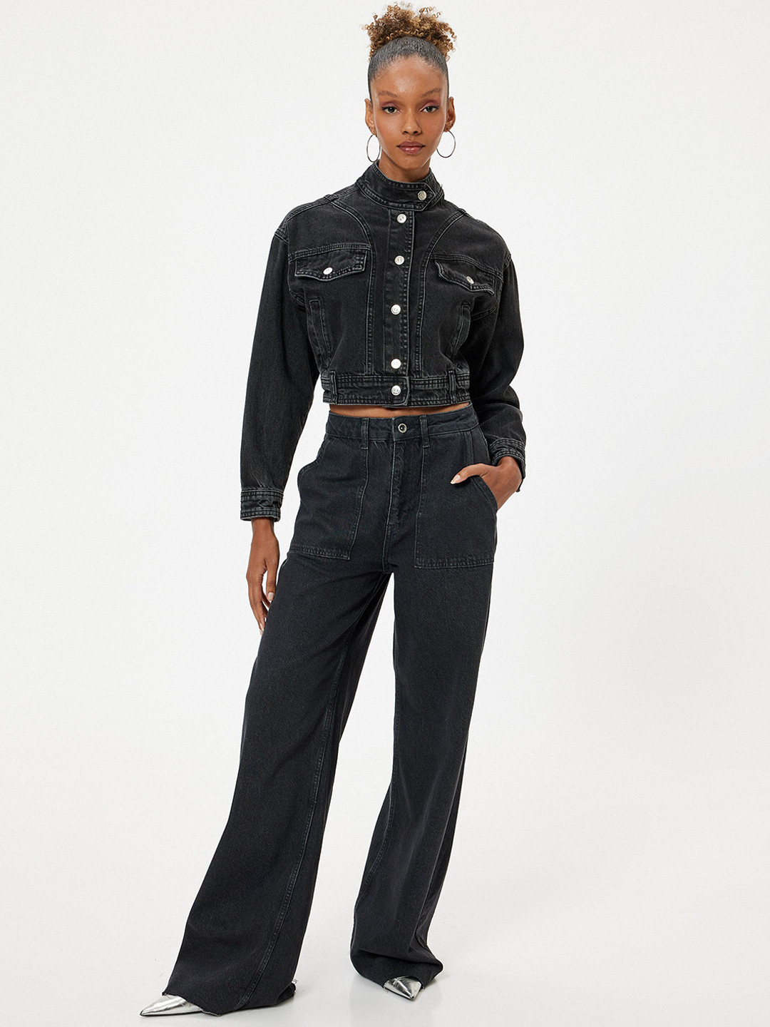 

Koton Women Skinny Fit Jeans, Black