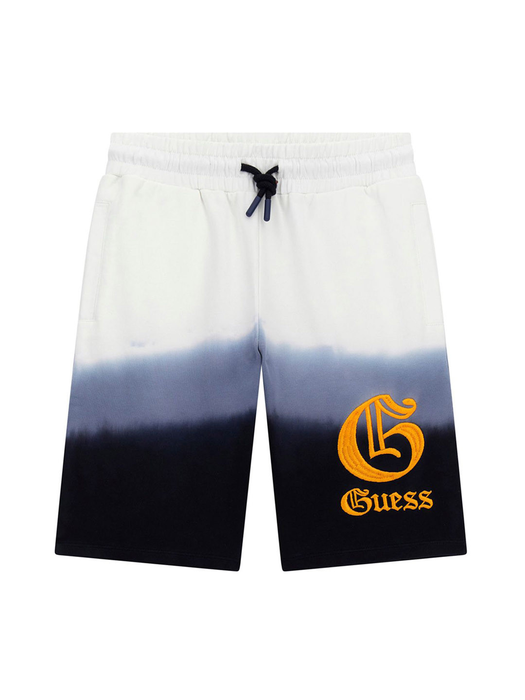 

GUESS kids Boys Ombre Printed Cotton Shorts, White