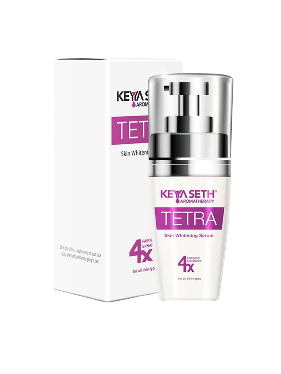 

KEYA SETH Tetra Skin Whitening Serum - 30 ml, White