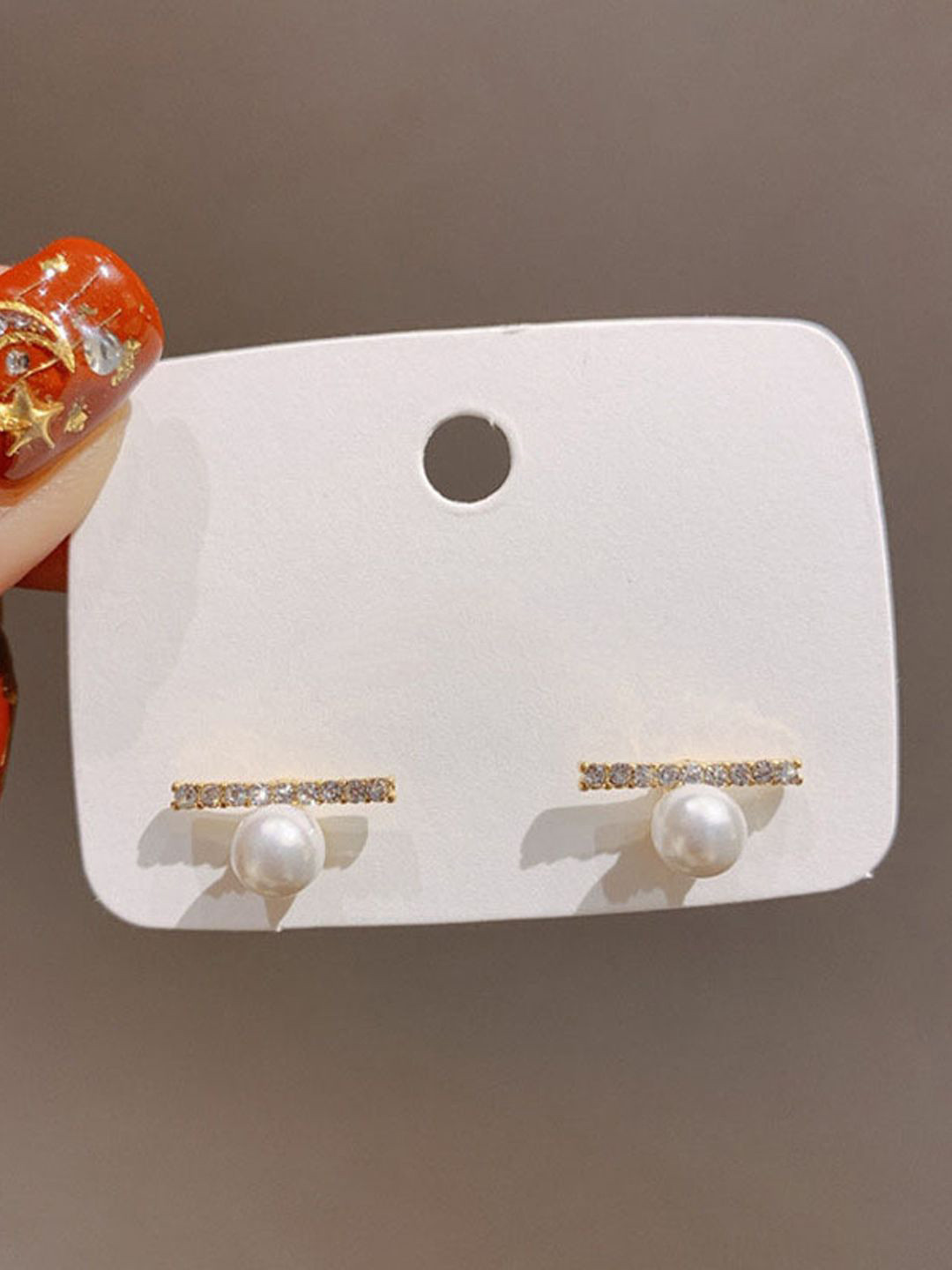 

VAGHBHATT Classic Drop Earrings, Gold