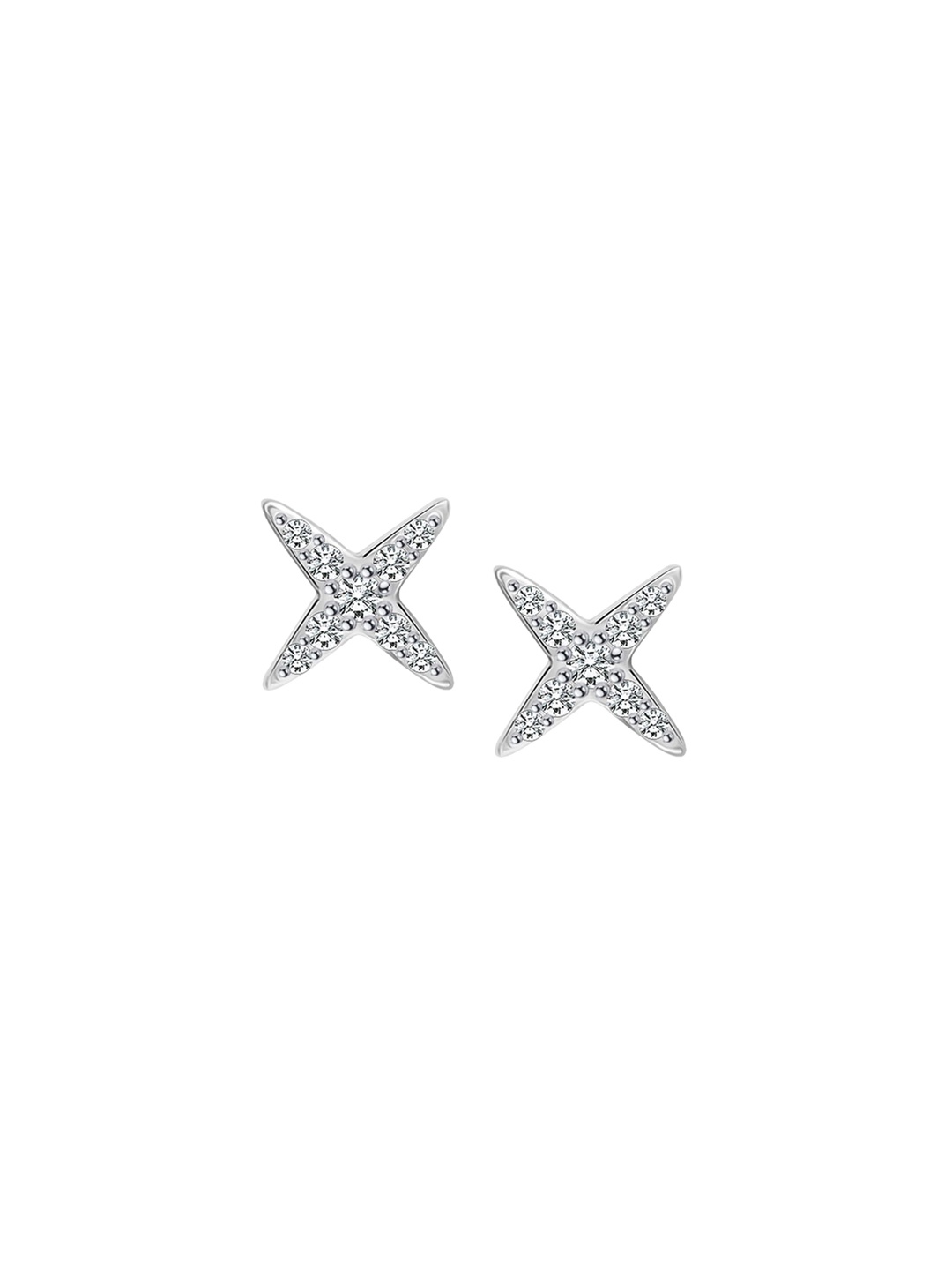 

LeCalla 925 Sterling Silver Contemporary Studs