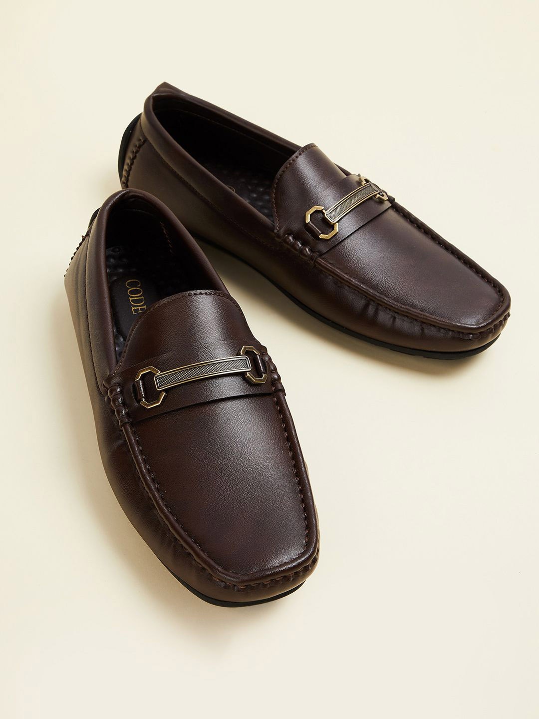 

CODE by Lifestyle Men Driving Slip-On Shoes, Brown