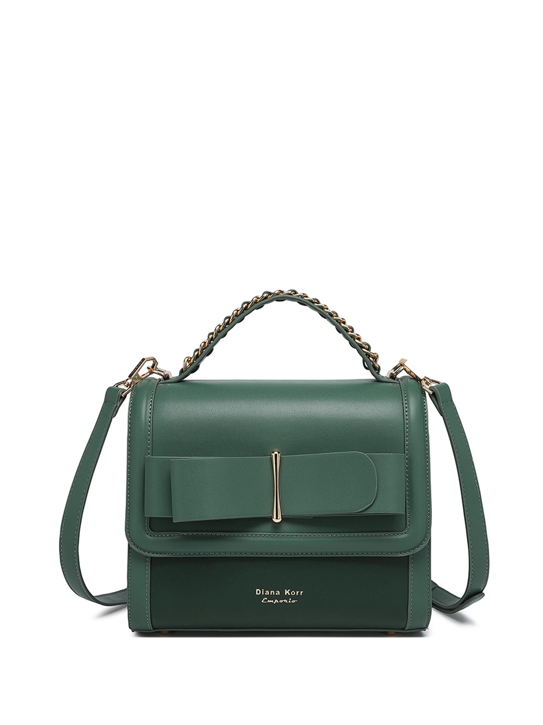 

Diana Korr PU Structured Handheld Bag, Green