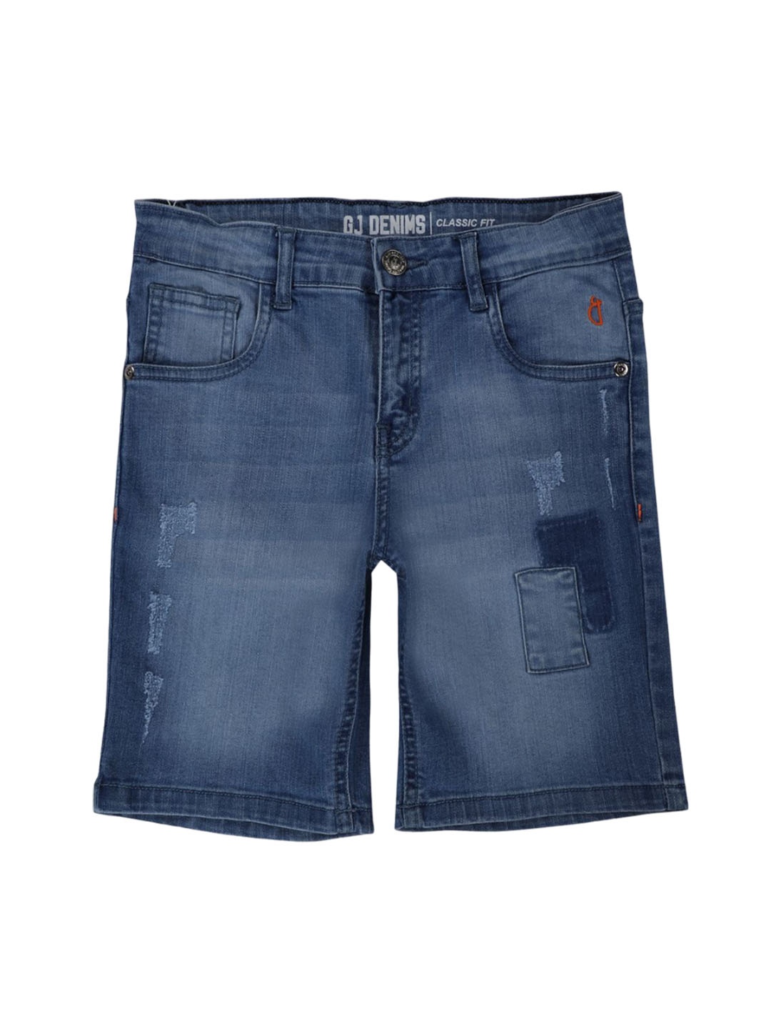 

Gini and Jony Boys Washed Denim Denim Shorts Technology, Blue