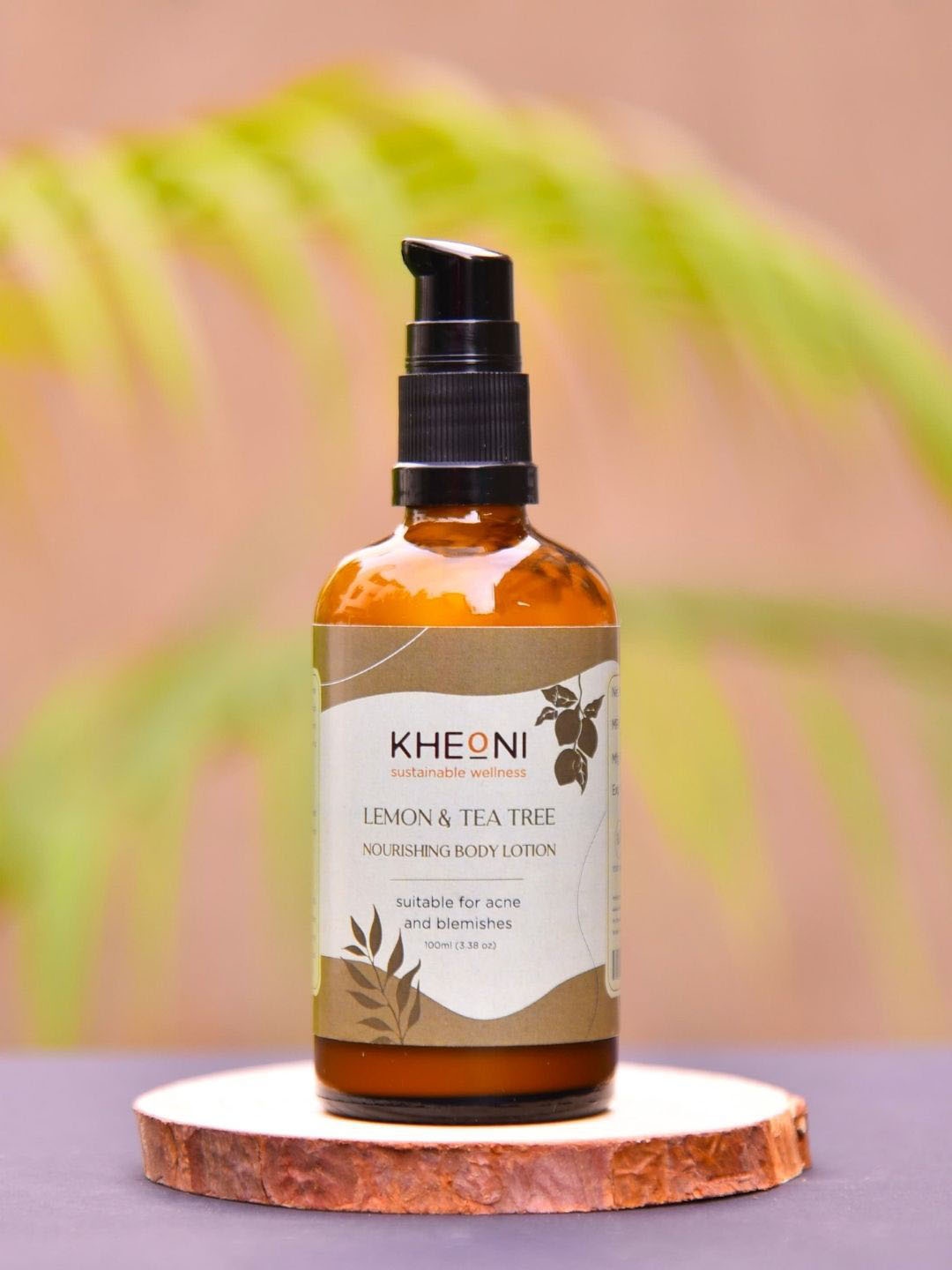 

Kheoni Lemon & Tea Tree Body Lotion- 100 ml, White