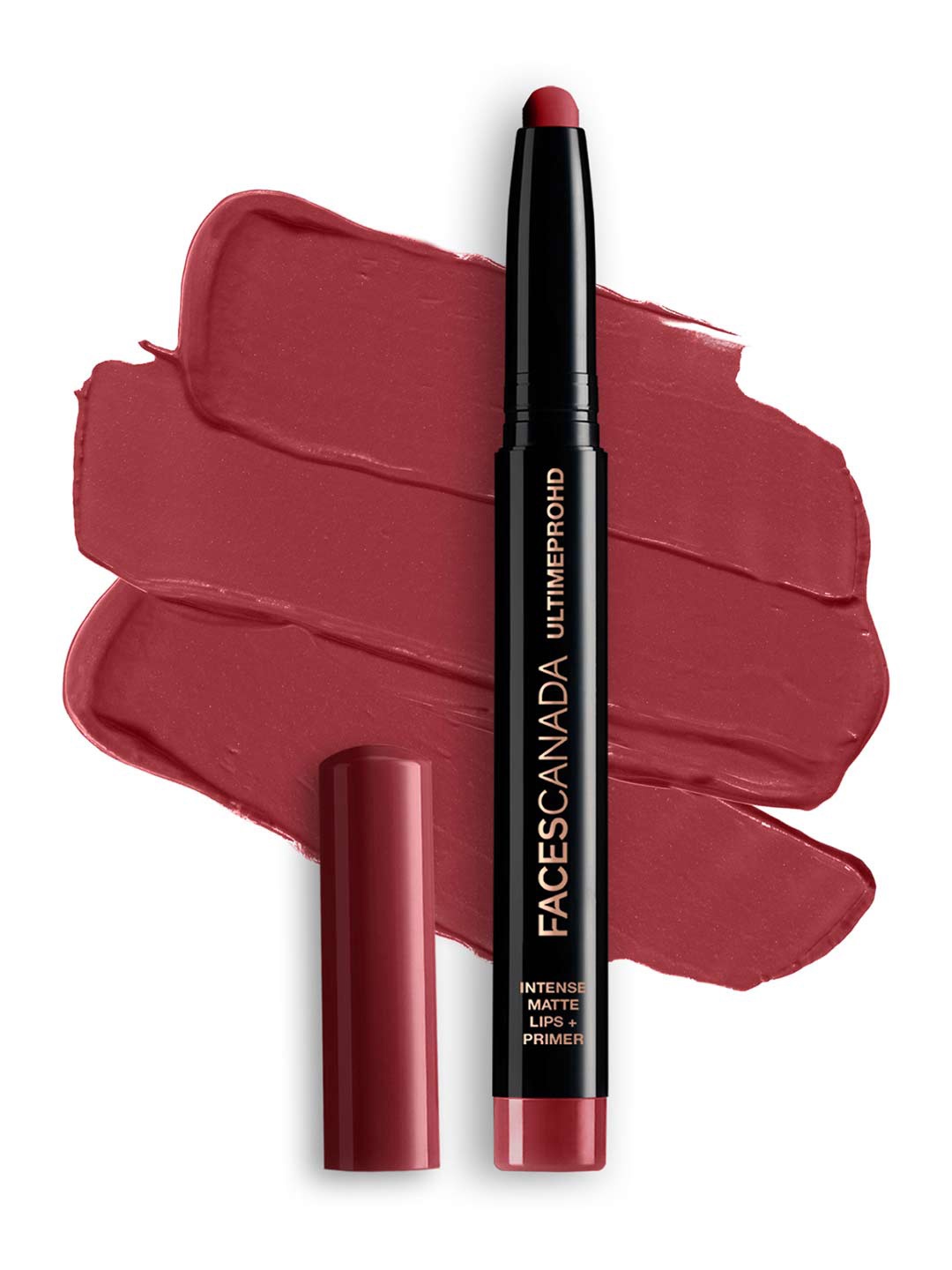 

FACES CANADA Ultimate Pro HD Intense Matte Crayon Lipstick - Blossom N01, Maroon