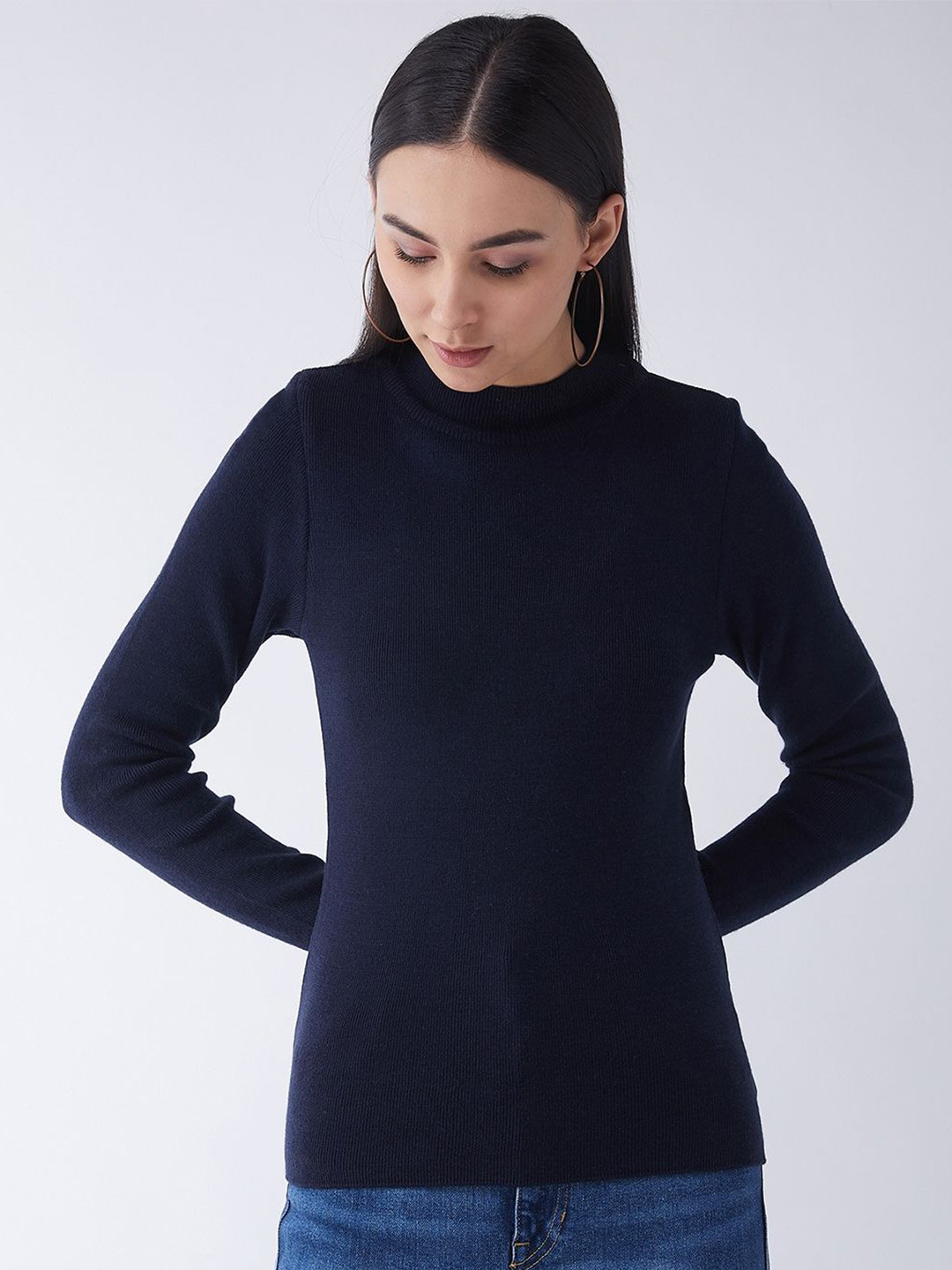 

RVK Women Pullover, Navy blue