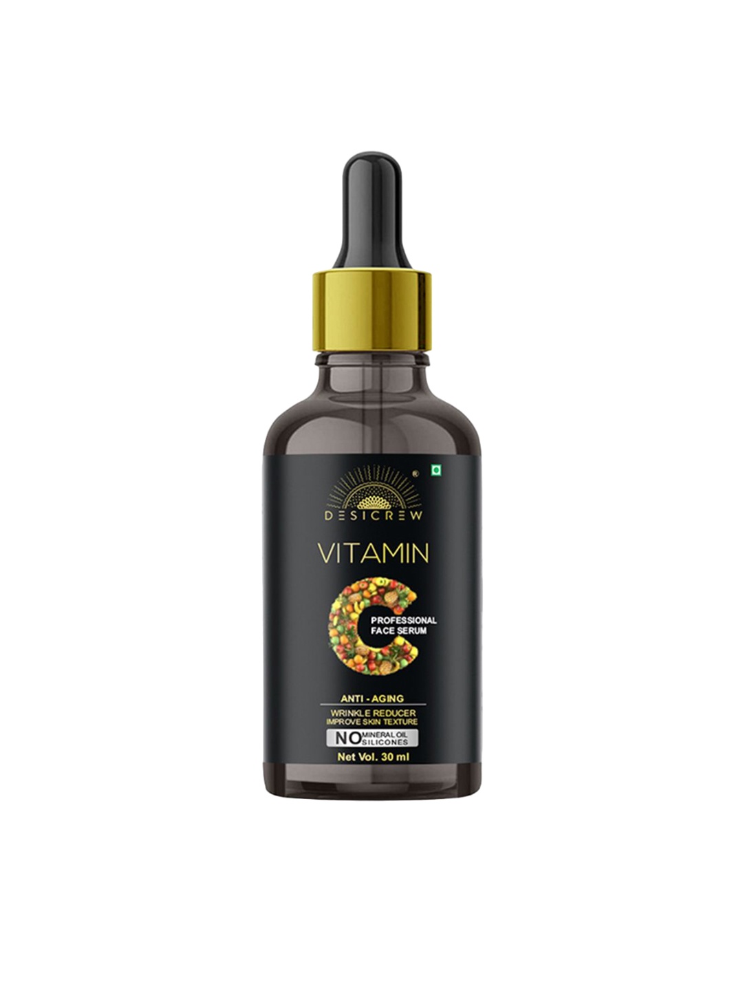 

Desi Crew Vitamin C Professional Face Serum - 30 ml, Transparent