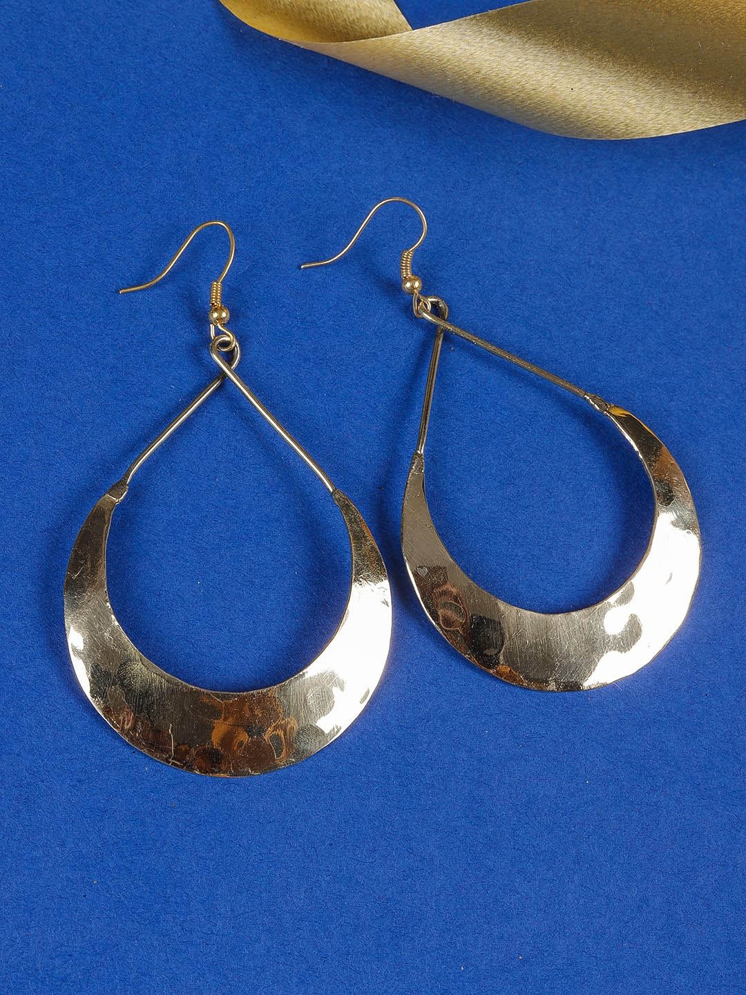 

KPOP Gold-Plated Contemporary Drop Earrings