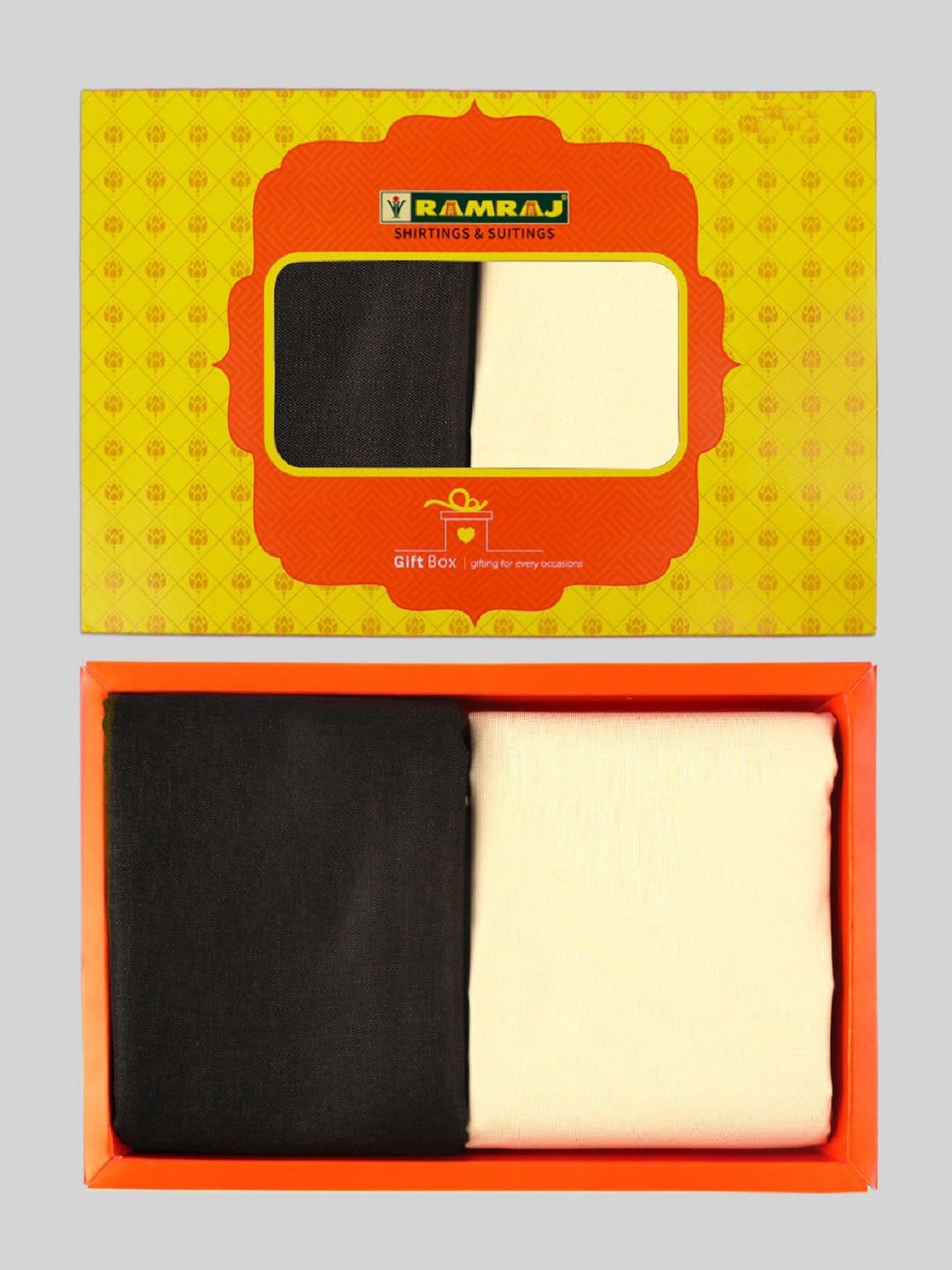

Ramraj Men Solid Cotton Shirt and Trousers Clothing Fabric, Yellow