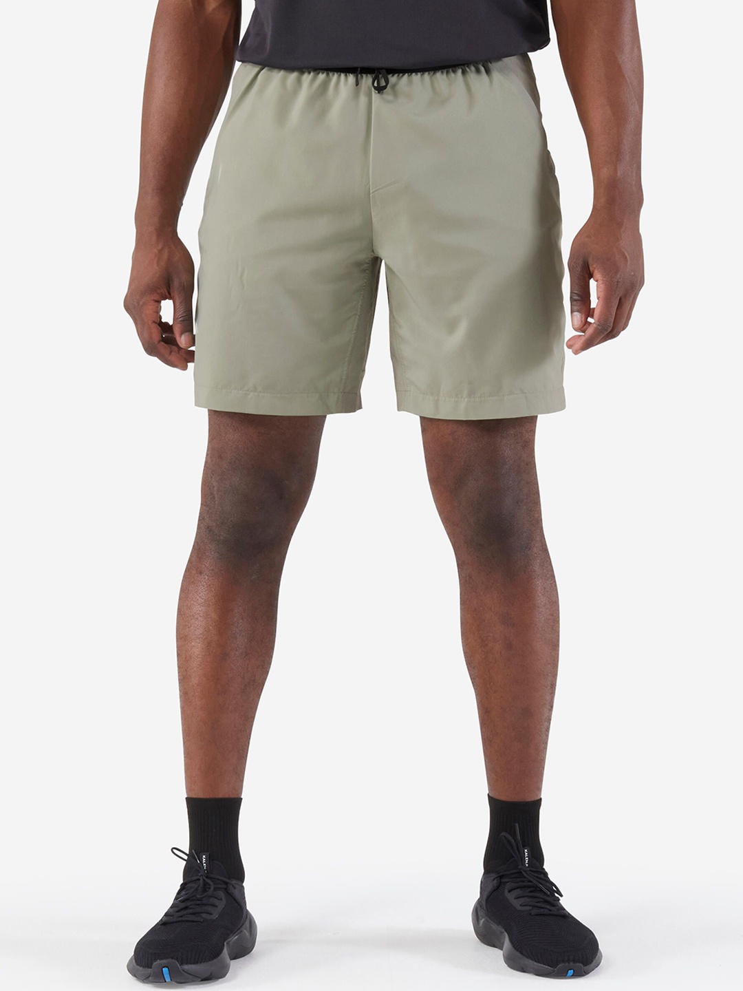 

KIPRUN By Decathlon Low-Rise Sports Shorts, Grey