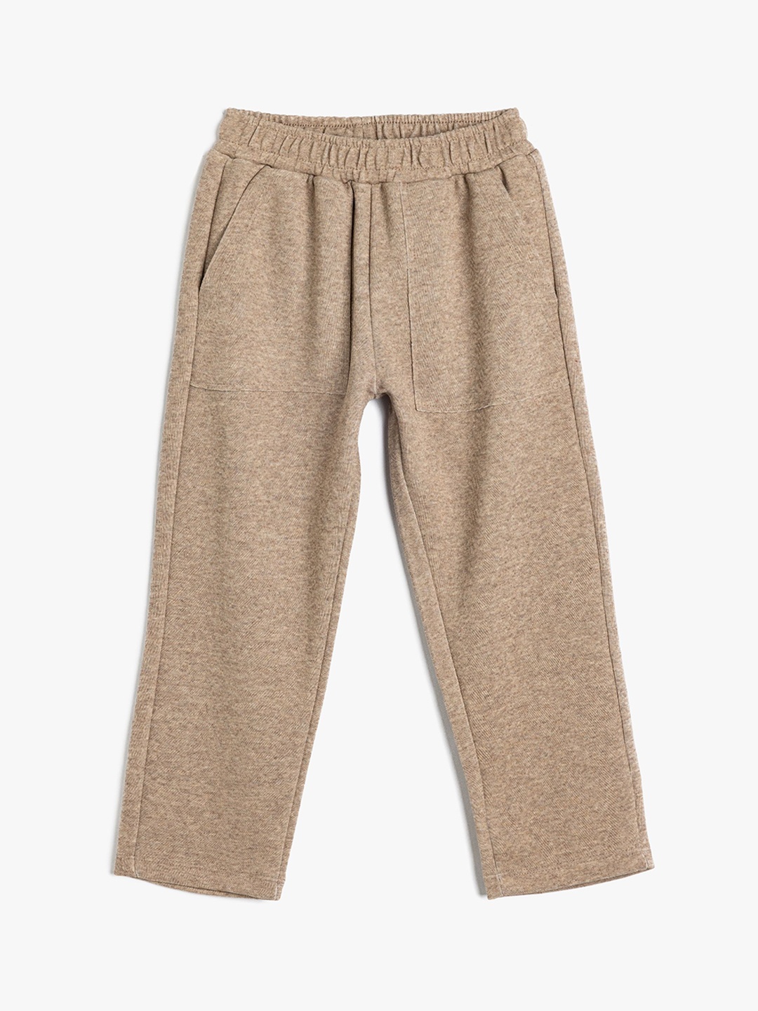 

Koton Boys Mid-Rise Track Pants, Camel brown