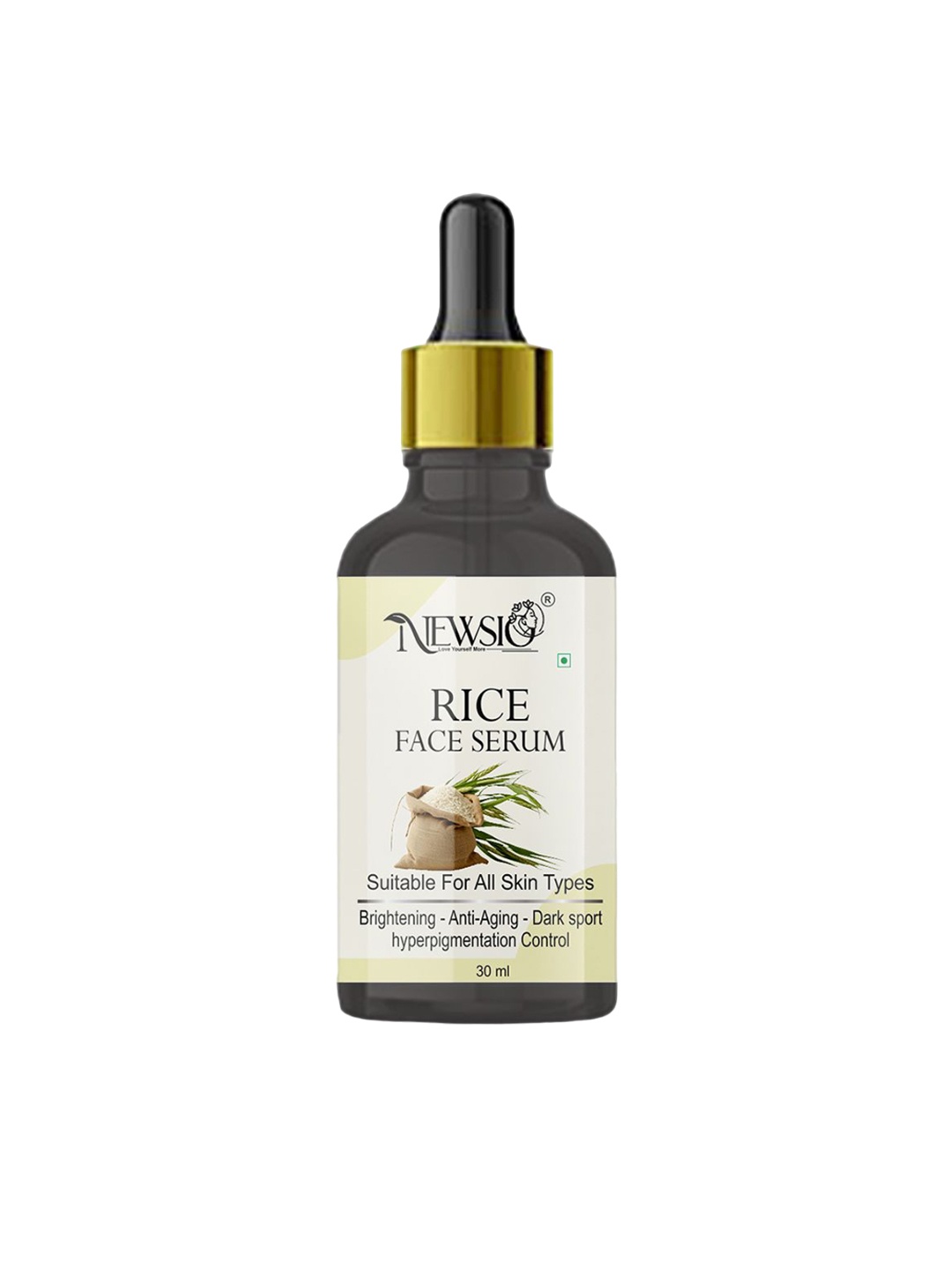 

Newsio Rice Water Serum - 30ml, Transparent